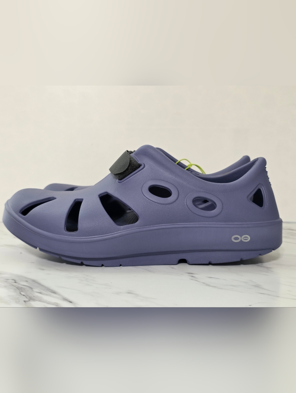 Oofos Ocando Recovery Sandals Waterproof Blue Men's Size 10